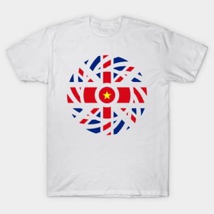 British Vietnamese Multinational Patriot Flag Series T-Shirt